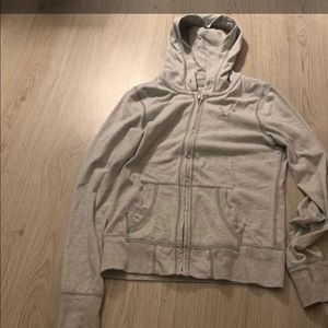 American eagle zip front sweatshirt